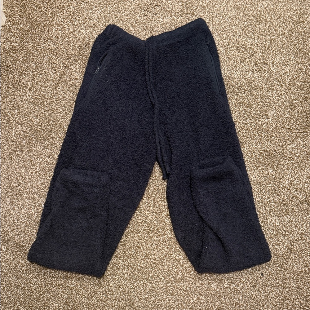SKIMS Black Cozy Knit Pajama Pants